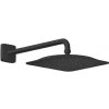 Axor Citterio C - Hlavová sprcha 27x27 cm, EcoSmart, matná čierna 28791670