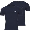Emporio Armani Tričká s krátkym rukávom 2-PACK CREW NECK T-SHIRT AF14131 Námornícka modrá