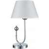 CARMEN STOLNÁ LAMPA 1XE27 BIELA/CHRÓM