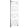 AQUALINE ORBIT 75 x 184cm 1439W oblý kúpeľňový radiátor, bočné pripojenie, biely, ILO87T