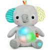 BRIGHT STARTS Hračka plyšová hudobná svietiaca Hug-a-bye Baby™ sloník 0m+