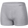 Pánske boxerky Cornette Authentic Perfect Mini - Šedá / M