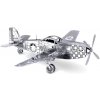 Metal Earth Luxusná oceľová stavebnica Mustang P-51