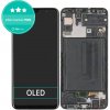 LCD displej + Dotykové sklo Samsung Galaxy A30s A307F Prism Crush Black Aftermarket PRO