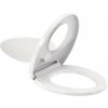 Rion Soft Close WC sedadlo 2 v 1 s redukciou plastové biele