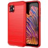 Zadný kryt Carbon červený – Samsung Galaxy Xcover6 Pro (Xcover 6 Pro)