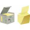 Z-Bločky Post-it recyklované 76x76mm žlté