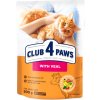 CLUB 4 PAWS Premium With veal. сomplete dry pet food for adult cats 900g