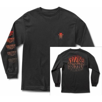 Grizzly FRIGHT NIGHT LS Tee Black
