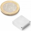 SOLLAU Neodymový magnet hranol 15x15x5 mm, N38, ponikelovaný