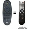 Philips BDP7600, BDP8000, BDP9600 Náhradné diaľkové ovládanie iného vzhľadu