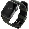 UNIQ Linus Airsoft Silikónový remienok na Apple Watch 42/44/45/Ultra 49 mm zelený UNIQ-45MM-LINUSGRN