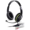GENIUS headset HS-400A, 2x 3,5 jack, redukce na single jack