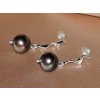 Perlové náušnice ZPE010b