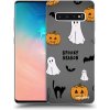 Picasee silikónový prehľadný obal pre Samsung Galaxy S10 Plus G975 - Spooky season 2