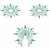 Flamboyant greenblue