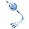 REMAX multifunkčný kábel 3v1 / micro USB / USB-C / Lightning 15W / 3A 1,2m (modrý) 661565