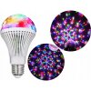 Diskotéková žiarovka E27 LED RGB