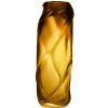 ferm LIVING Water Swirl Vase sklenená jantárová 47x16x14 cm - 1104263276