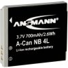 Ansmann Canon NB-4L