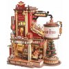 Drevené mechanické 3D puzzle - Továreň na darčeky snov ROKR EAB01