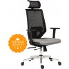ANTARES Ergonomická kancelárska stolička EDGE sivá