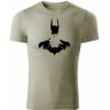 T-ričko Batman pánske tričko Farba trička: Svetlá Khaki, Farba potlače: Čierna, Veľkosť: 3XL