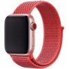 AppleKing nylonový remienok so zapínaním na suchý zips pre Apple Watch Ultra 49mm / 46mm / 45mm / 44mm / 42mm - korálový - možnosť vrátiť tovar ZADARMO do 30tich dní