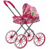 Lean Toys 17742 Skladací s veľkými kolesami ružový vzor