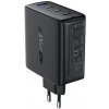 Acefast GaN nabíjačka A94 – 3× USB-C, USB-A, 100 W PD, Multiport, GaN2, čierna