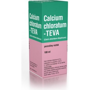 Calcium Chloratum-Teva sol.por.1 x 100 ml