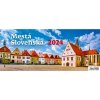 HELMA Stolový kalendár riadkový 32,1x13,4 cm - Mestá Slovenska 2026