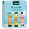 Kneipp Radost ze života sprchový gél 75 ml + Mandlové květy sprchový gél 75 ml + Dobrá nálada sprchový gél 75 ml darčeková sada