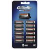 Gillette Fusion Proglide náhradné brity 12 ks
