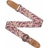 Cascha CUS-VC4 Ukulele Strap Vegan Cork Mauve Leaves