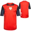 Fox Defend Elevated ss jersey cyklo dres, fluo red, L