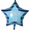 Cakesicq Fóliový balón hviezda modrá 56cm
