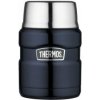 Thermos Style se skládací lžící a šálkem tmavě modrá Modrá termoska 470 ml