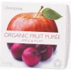Ovocné pyré Jablko - Slivka BIO 2x100g Clearspring