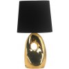 Candellux Stolná lampa HIERRO 1xE27/60W/230V čierna/zlatá CA0743 + záruka 3 roky zadarmo