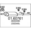 Zadný tlmič výfuku MTS 01.60761