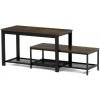 Nábytek PEGAS s.r.o. Botník, mdf, hnědá, ABO-W2124 OLW