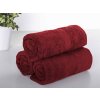 XPOSE® Froté uterák VERONA 3 ks - bordó 30x50 cm, Froté