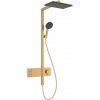 Hansgrohe Raindance Alive Q - Showerpipe 210/340 2jet s termostatom ShowerSelect Comfort, kartáčovaný bronz 24590140