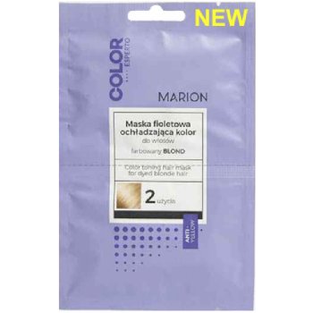 Marion revitalizing colored blonde hair revitalizační maska na vlasy limetka a len 2 x 20 ml