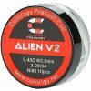 Coilology Alien V2 předmotané spirálky Ni80 0,4ohm 10ks