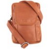 Segali kožená crossbody taška 107 cognac