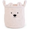 Childhome Kôš Teddy Off White 30x30x30cm