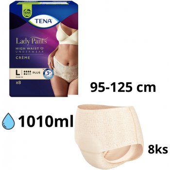 Tena Lady Pants Creme L krémové 8 ks