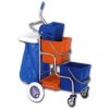 Upratovací vozík kaskáda s držiakom na vrecia